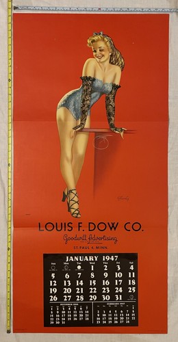 Vintage 1947 pin up - xl, pin-up