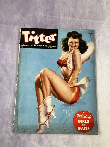 Vintage pinup magazine - vintage,