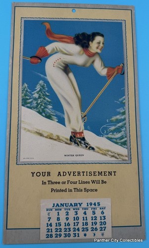 1945 vintage pinup - 1945, calendar