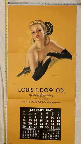 Vintage 1947 pin - vintage, pin-up